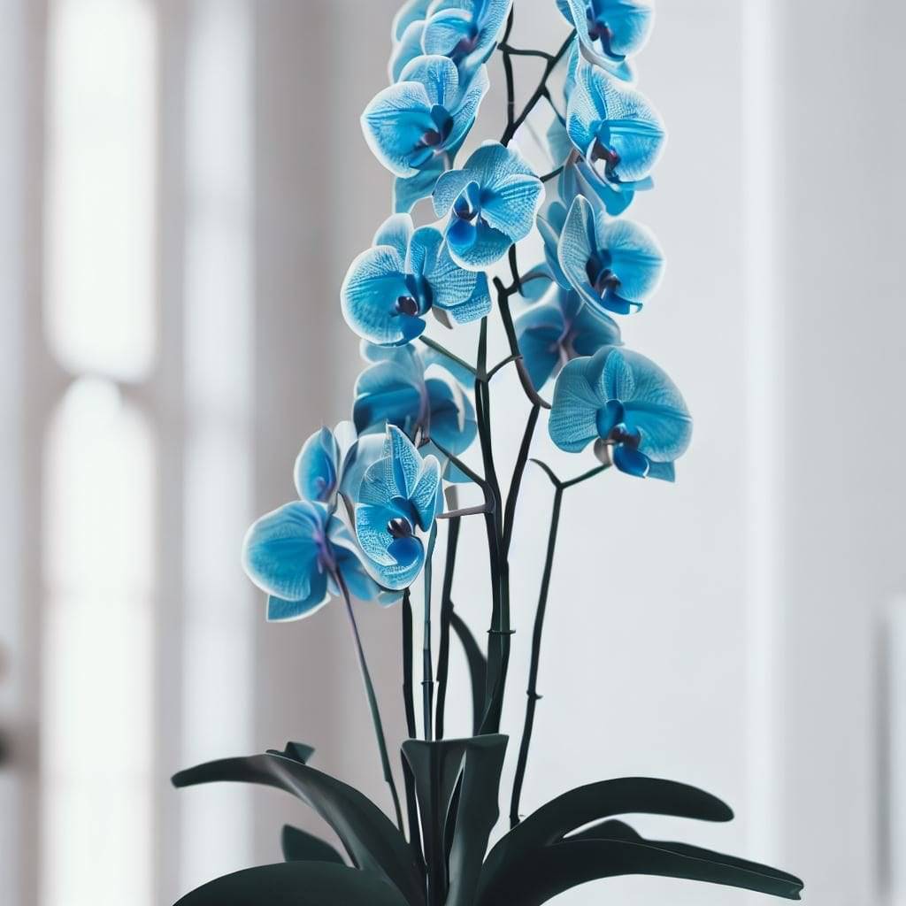 Ocean Blue Orchid Plant - Orchids by Donya's Florals